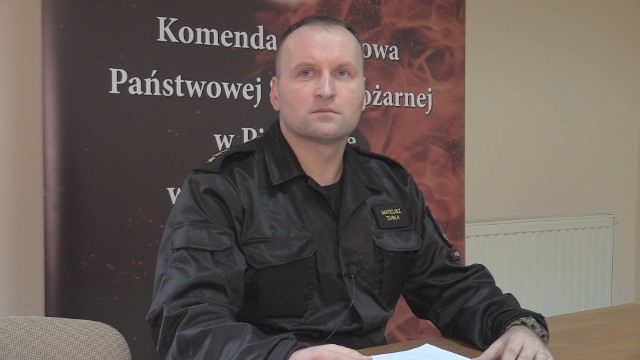Kapitan Mateusz Tarka został dowódcą Jednostki Ratowniczo-Gaśniczej Państwowej Straży Pożarnej w Pińczowie.
