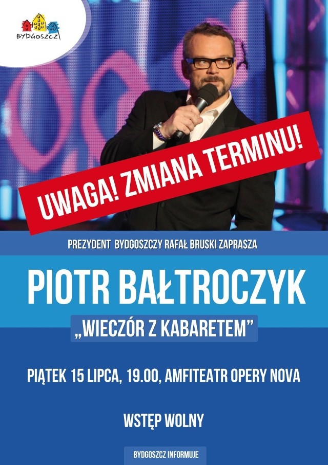 Znany satyryk wystąpi jutro w Bydgoszczy.