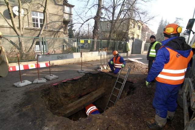 Awaria wodociągowa, zdjęcie ilustracyjne