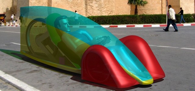 Elvic. Pojazd wystartuje w konkursie Shell Eco-Marathon w kategorii Prototype. Pojazd będzie napędzany energią elektryczną. , Fot: Politechnika Lubelska