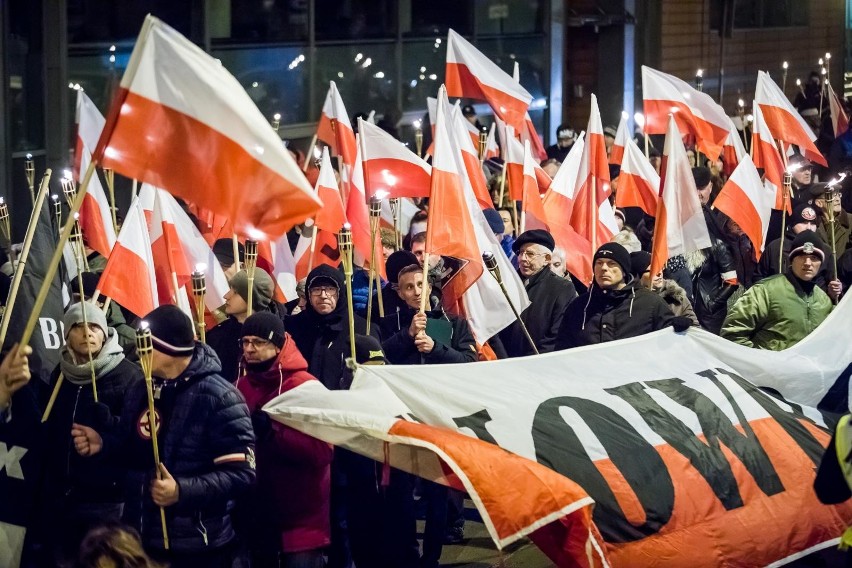 Ulicami Bydgoszczy przeszedł marsz zorganizowany w 106....