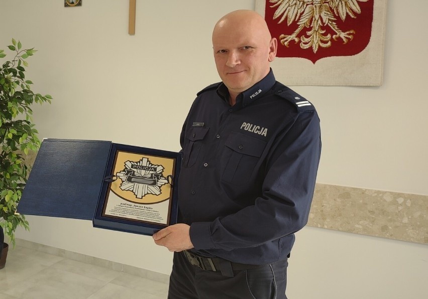 Janusz Sepko, nowy komendant policji w Sejnach