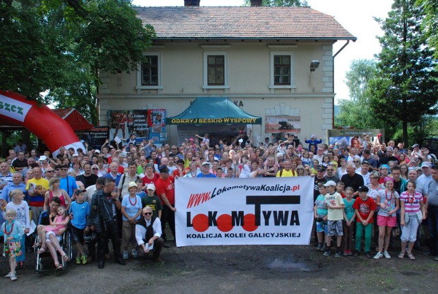 „Lokomotywa” walczy o utrzymanie odcinka Chabówka – Nowy Sącz Kolei Transwersalnej.