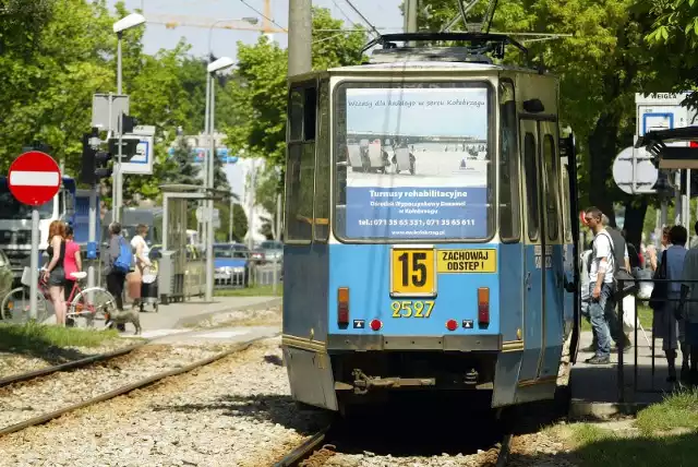 Wrocław, tramwaj linii 15 - zdjęcie ilustracyjne