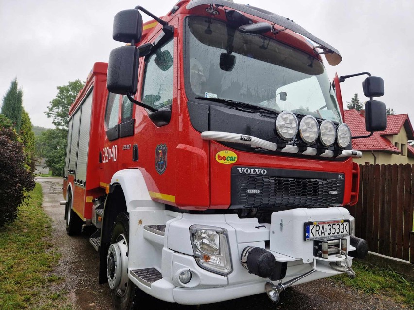 OSP Tenczynek wóz strażacki