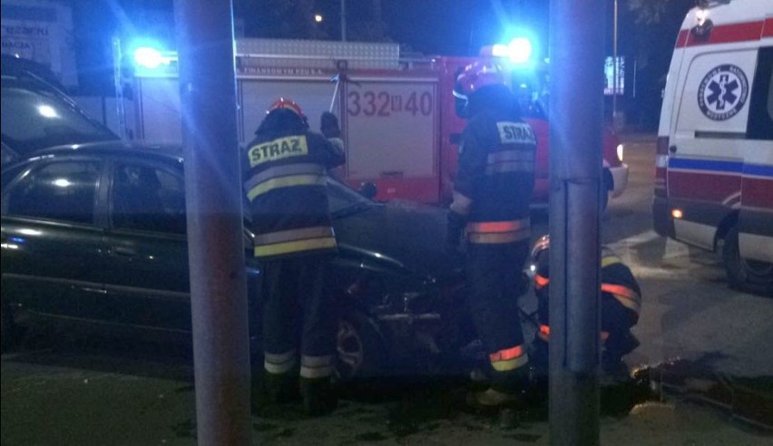 Jeden z wypadków wydarzył się na skrzyżowaniu ulic: Struga i...