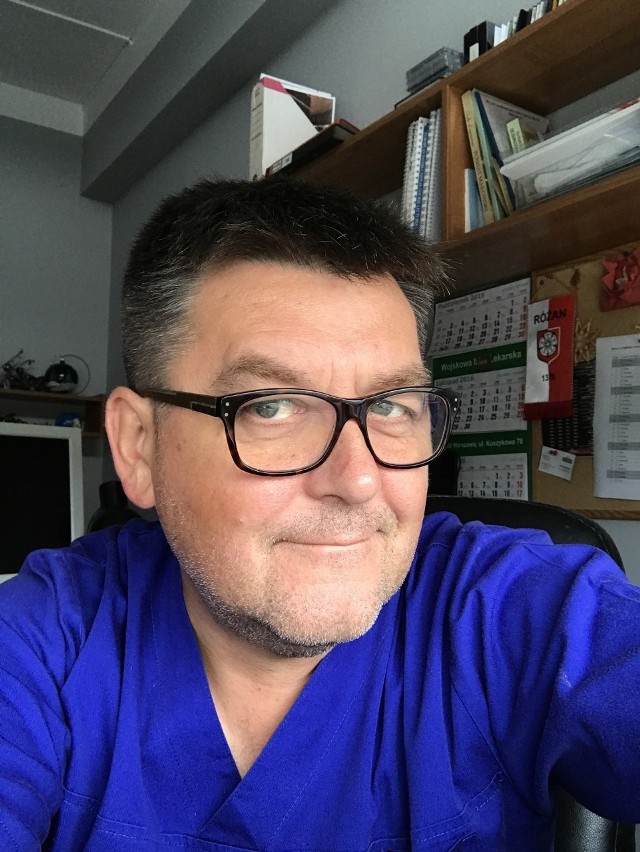 Dr Wojciech Cejmer w makowskim szpitalu pracuje od 9 lat