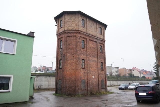 Kolejowa wieża ciśnień w Miastku z 1900 r.