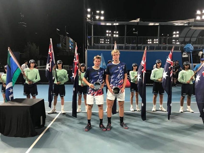 Mikołaj Lorens wicemistrzem Australian Open. W Górniku Bytom są dumni ze swego zawodnika