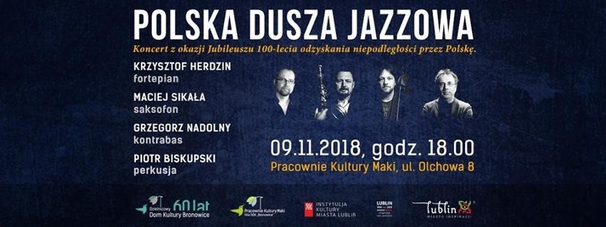 W Pracowni Kultury Maki - Koncert Polska Dusza Jazzowa...