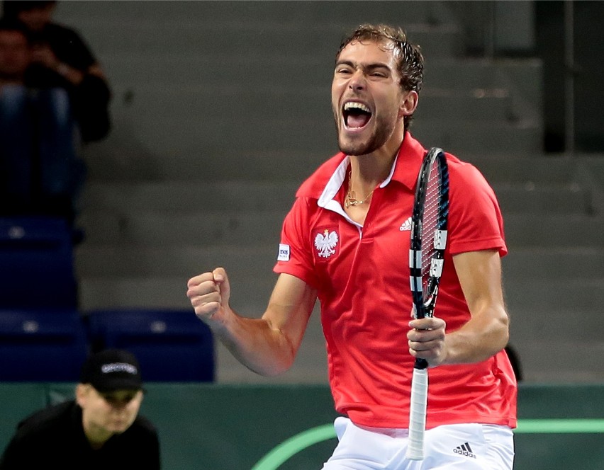 Puchar Davisa: Janowicz - Klizan dziś od 12 WYNIK NA ŻYWO,...