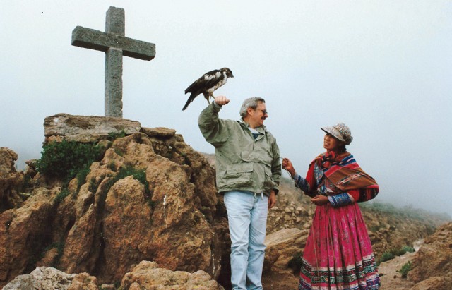 Ponad kanionem Colca w Peru/ fot archiwum autora, wydawnictwo Biały Kruk
