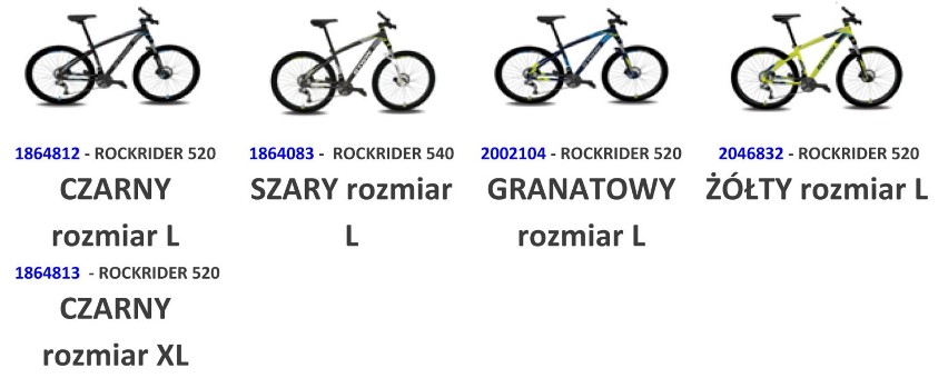 W galerii prezentujemy zdjęcia rowerów B`TWIN Rockrider 520...