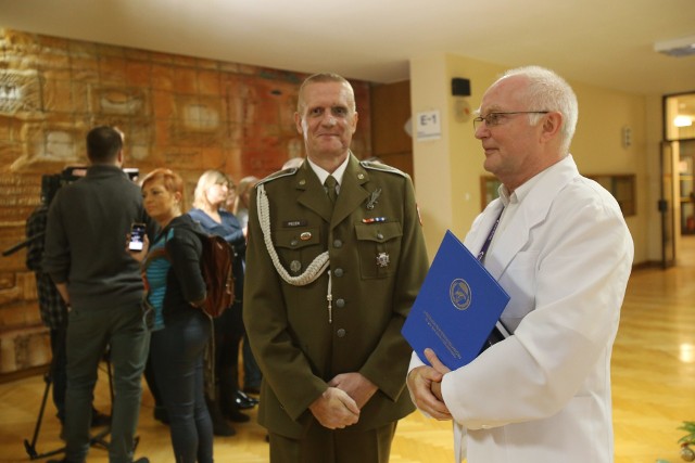 Ranny saper opuścił szpital. Był wśród żołnierzy zabezpieczających niewybuchy w Kuźni Raciborskiej