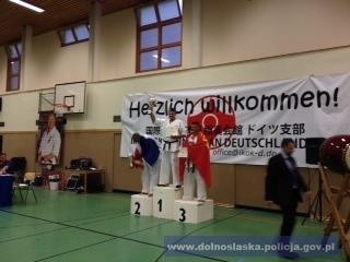 Wrocławski policjant wygrał mistrzostwa Niemiec w karate kyokushin [FOTO]