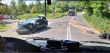 Śmiertelny wypadek na DW 975 koło Zakliczyna. Nie żyje 40-letni motocyklista