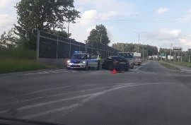 Księżyno Kolonia - Horodniany. Kolejny wypadek na skrzyżowaniu