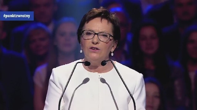 Ewa Kopacz: Wzywam Jarosława Kaczyńskiego do debaty