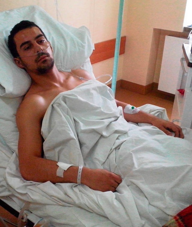 22-letni Dawid trafił na oddział chirurgii bocheńskiego szpitala