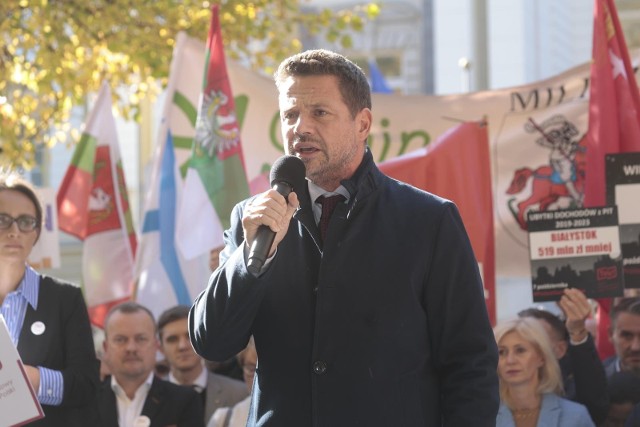 Prezydent Warszawy Rafał Trzaskowski