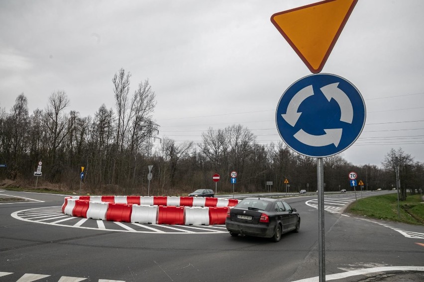 Rondo na ul. Jasnogórskiej w Krakowie