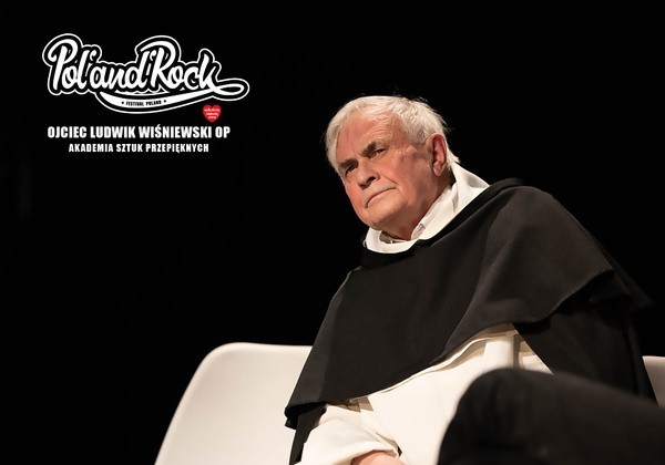 Ojciec Ludwik Wiśniewski gościem ASP na Pol’and’Rock Festival 2019.