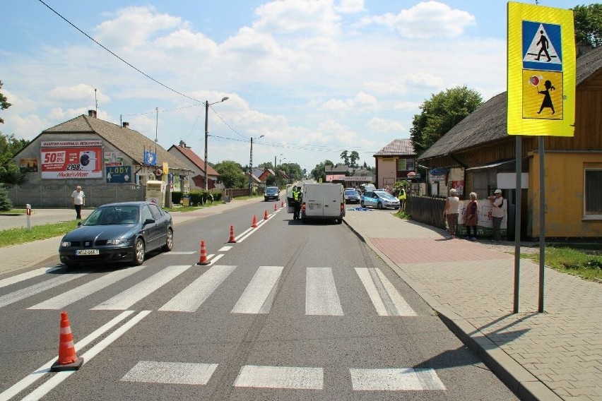 Śmiertelne potrącenie w Bliżynie