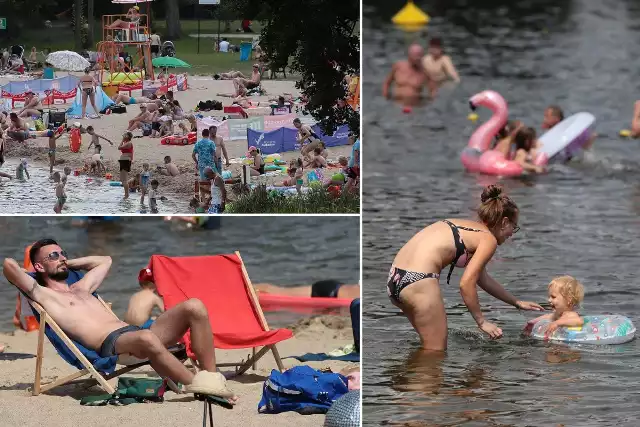 Kąpielisko Dziewoklicz w szczycie sezonu letniego 2021
