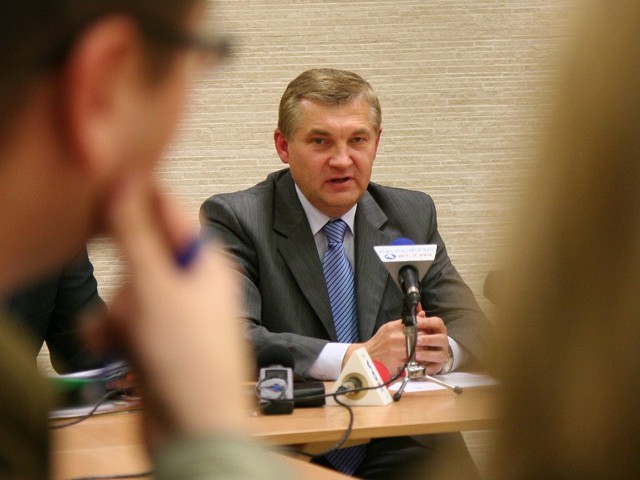 Prezydent miasta Tadeusz Truskolaski