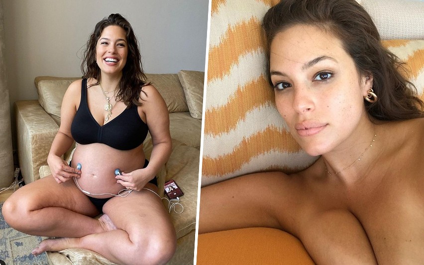 Amerykańska modelka plus-size Ashley Graham spodziewa się...