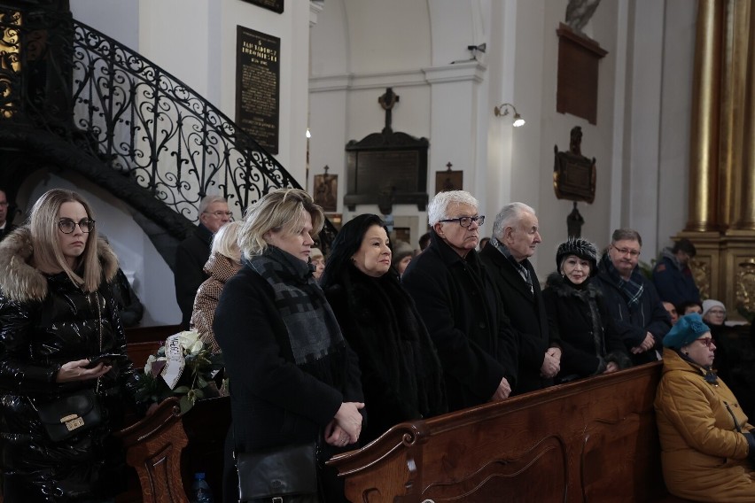 Trwają uroczystości pogrzebowe Jerzego Połomskiego.