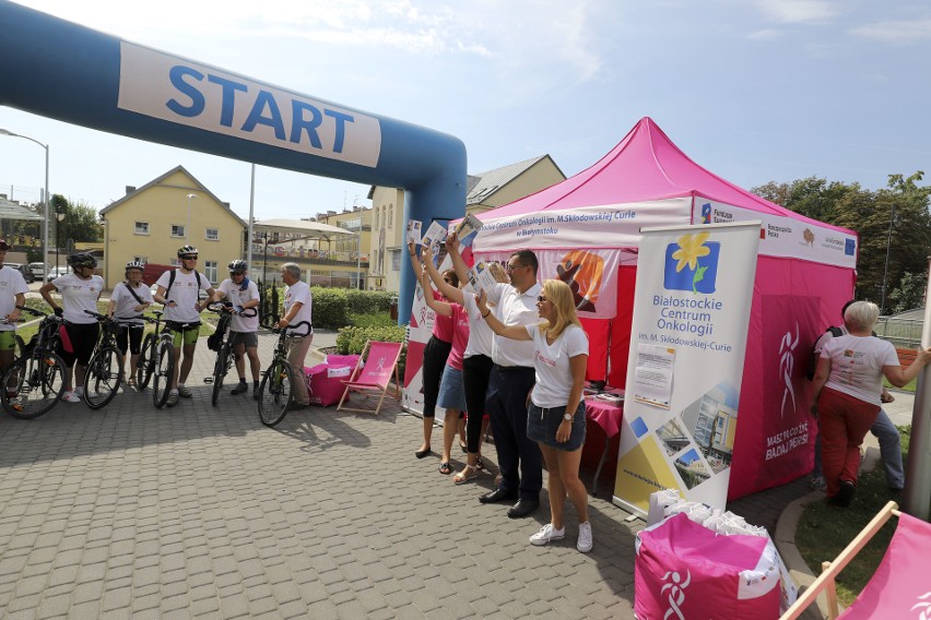 Onko Tour 2018. Rak to nie wyrok! Jadą na rowerach 400 km. Ruszył jedyny w Polsce rajd rowerowy 