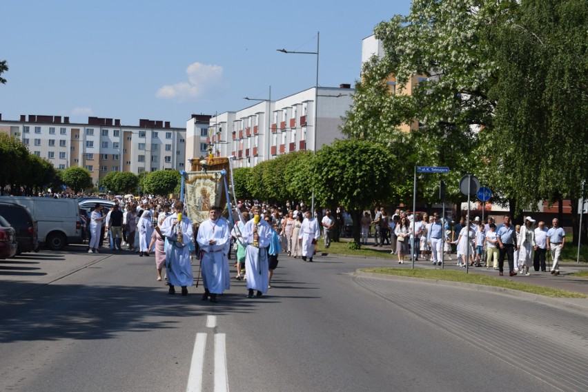 Ulicami Kościerzyny przeszła procesja 8.06.2023