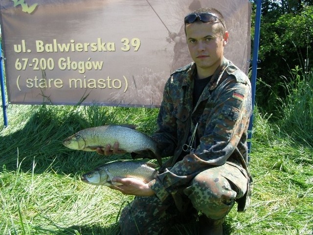 Dla zwycięzcy Adama Kaźmierczaka to był debiut w zawodach wędkarskich. Pokonał między innymi mistrza Polski.