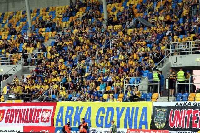 Zamknięto trybunę na stadionie Arki