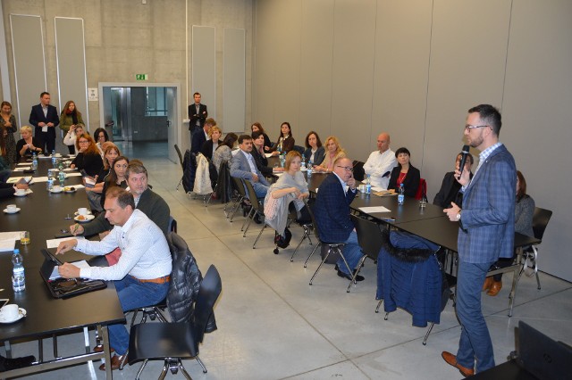 Spotkanie dla opolskich przedsiębiorców poświęcone finansowaniu projektów innowacyjnych zorganizowano w CWK.