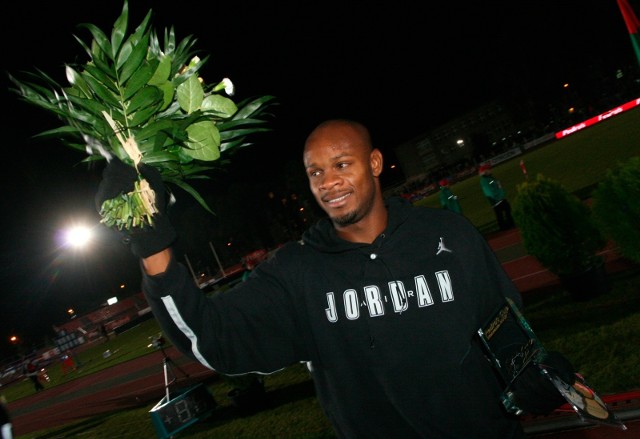 Asafa Powell to były rekordzista świata na 100 metrów