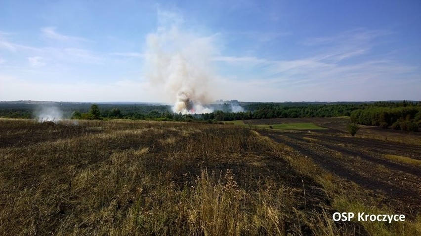 Pożar w Hucisku