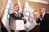 Prezydent RP Andrzej Duda odznaczony złotym Orderem Olimpijskim MKOl