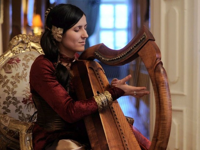Na wczesnej harfie celtyckiej zagra Barbara Karlik
