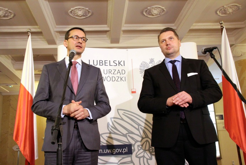 Wicepremier Morawiecki spotkał się z lubelskimi przedsiębiorcami (ZDJĘCIA, WIDEO)
