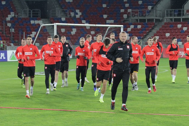 Baraż U-21: Polska - Portugalia. Polacy trenowali na stadionie Górnika Zabrze