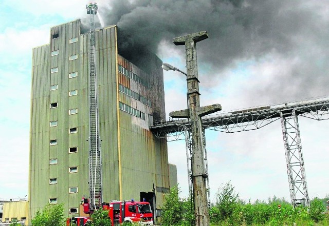 Nowoczesna drabina wraz z podnośnikiem była wykorzystana podczas pożaru w strefie w Machowie w sierpniu 2014 roku.