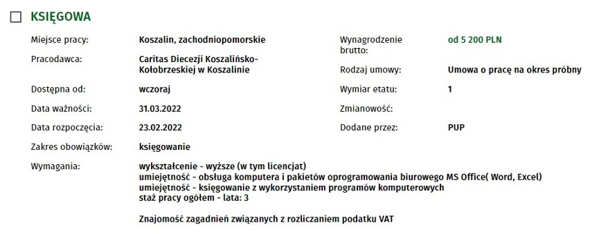 Szukasz pracy w Koszalinie i regionie? Sprawdź, jakie oferty...