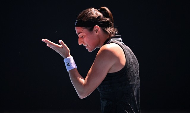 Caroline Garcia nie ukrywała zawodu porażką w czwartej rundzie z Magdą Linette.