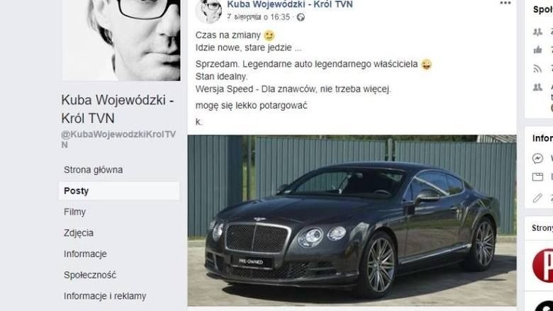 Kuba Wojewódzki sprzedaje swoje luksusowe auto [zdjęcia]