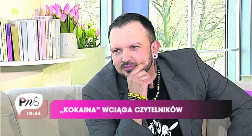 Gościł m.in. w programie "Pytanie na śniadanie"