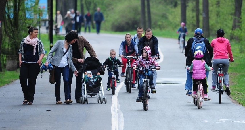 Myślęcinek w świąteczny weekend pełen spacerowiczów