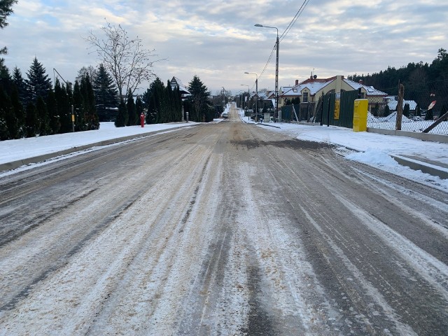 Ulica Źródlana w Supraślu po remoncie