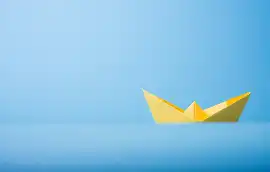 Łódka z origami